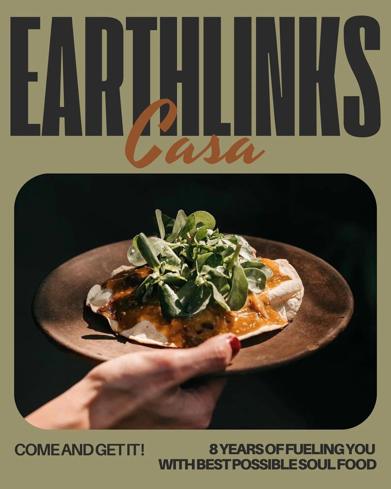 8 years of fueling you and we&rsquo;re just getting started.
This season marks a new chapter for Earthlinks - one where every meal is more intentional, more alive, and deeply in tune with your biology.
We&rsquo;ve redesigned our menu and refined our 