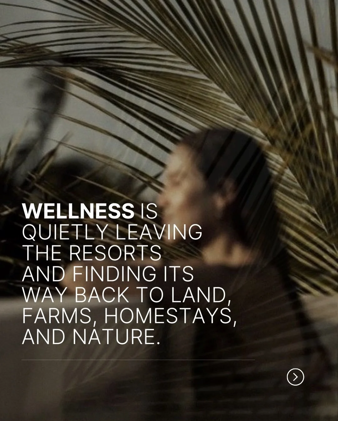 At some point in every healing journey, reconnection with the land isn&rsquo;t optional, it&rsquo;s inevitable.

Wellness may look polished and impressive in cities and resorts, but the body doesn&rsquo;t fully reset indoors. No matter how advanced t
